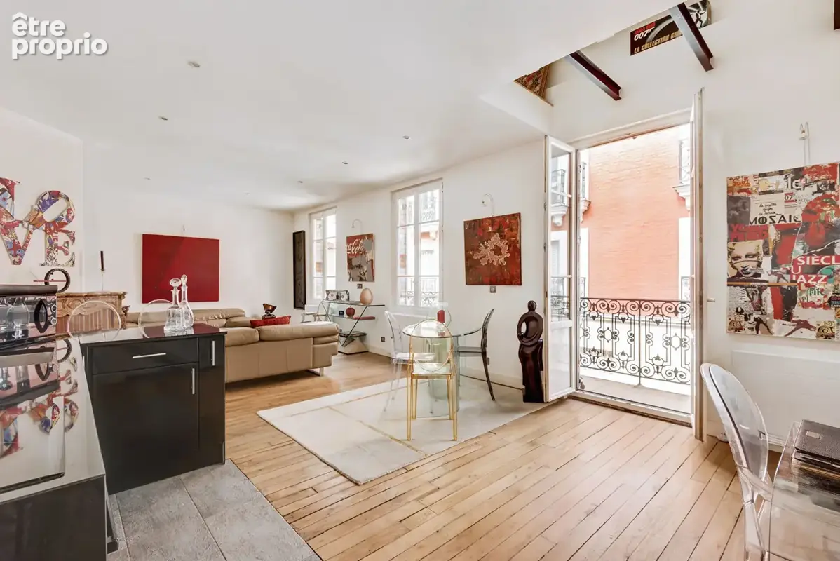 Paris 14e - Élégante maison de ville de 91 m² avec terrasse - photo 2