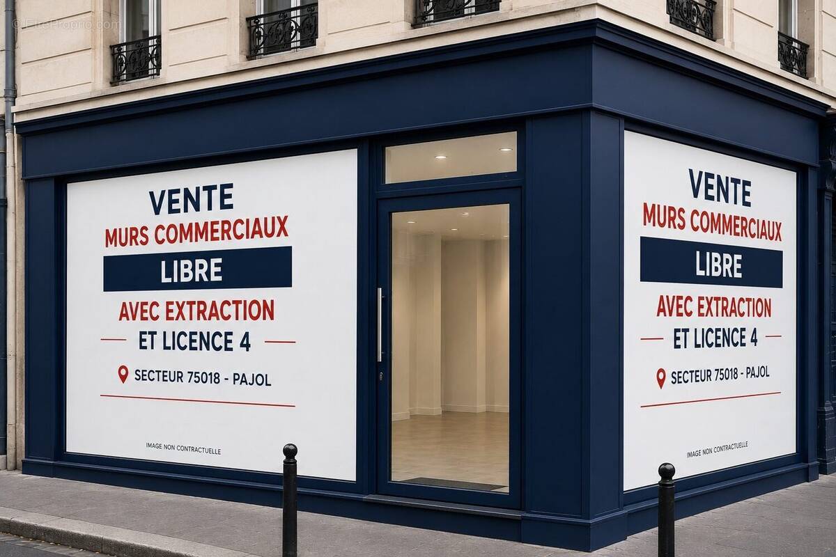 Commerce à PARIS-18E