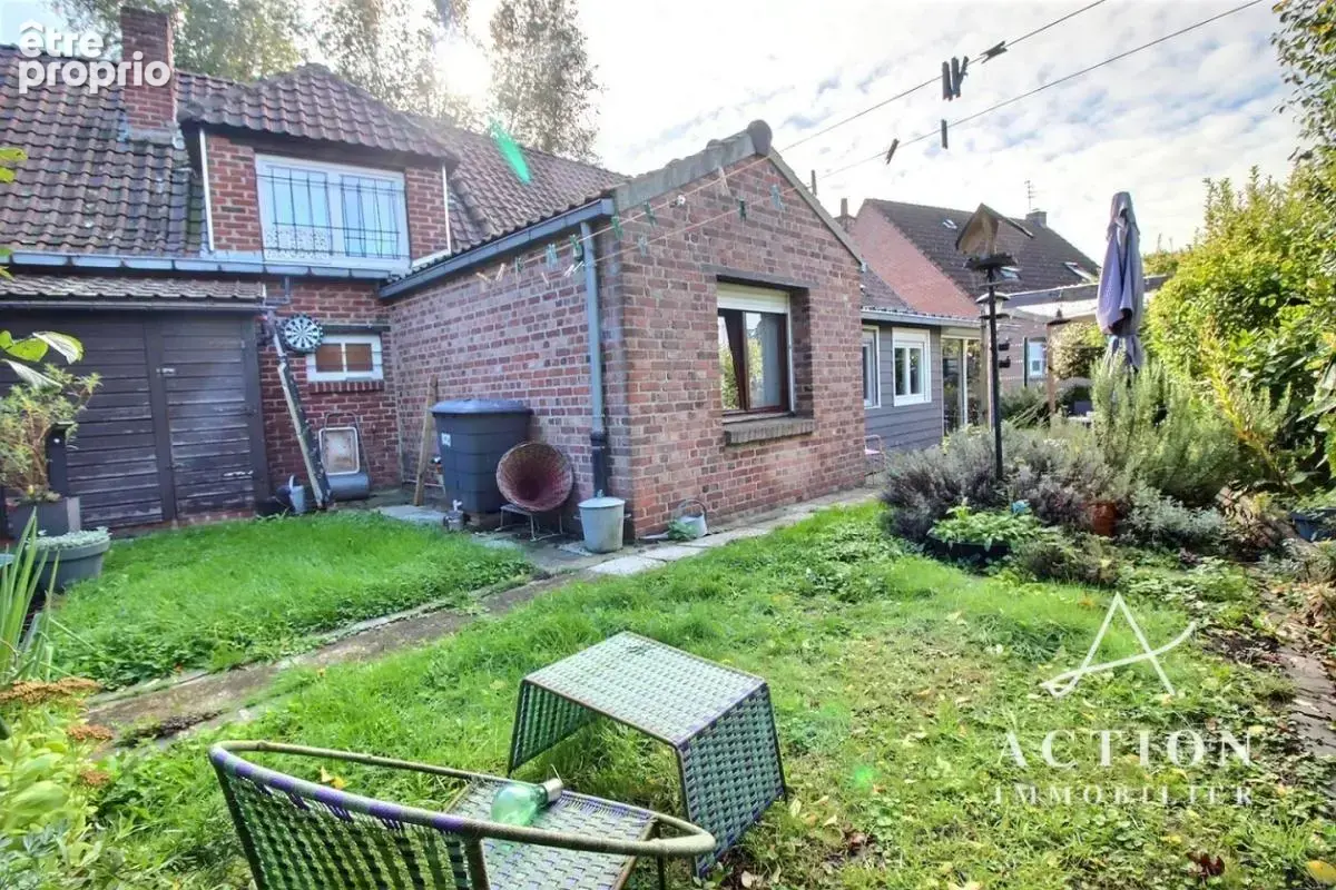 Leers -maison individuelle 137 m² - flamande - semi plain pied - 4 chambres - 2 garages - place de stationnement - jardin - photo 5