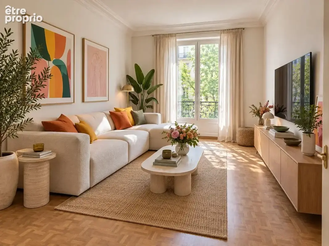 Asnières-sur-seine (rue d'argenteuil) - coup de cœur entièrement rénové - 3 pièces / 2 chambres - dpe c - photo 1
