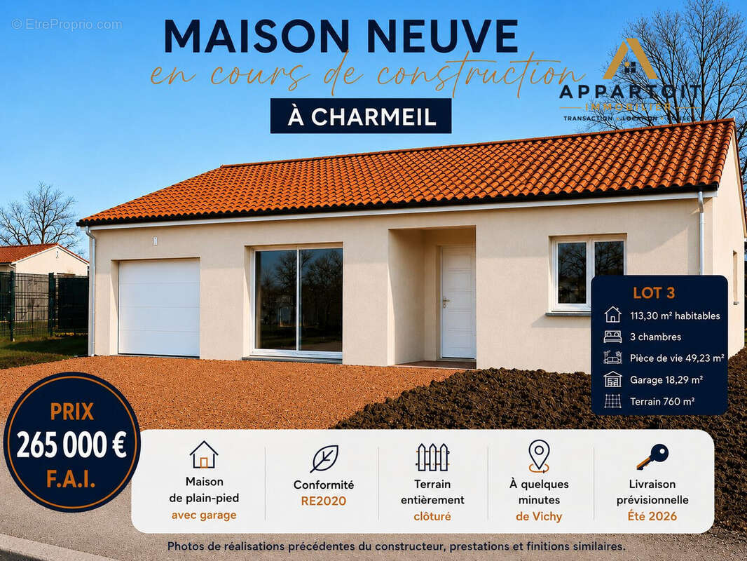 Maison à VICHY