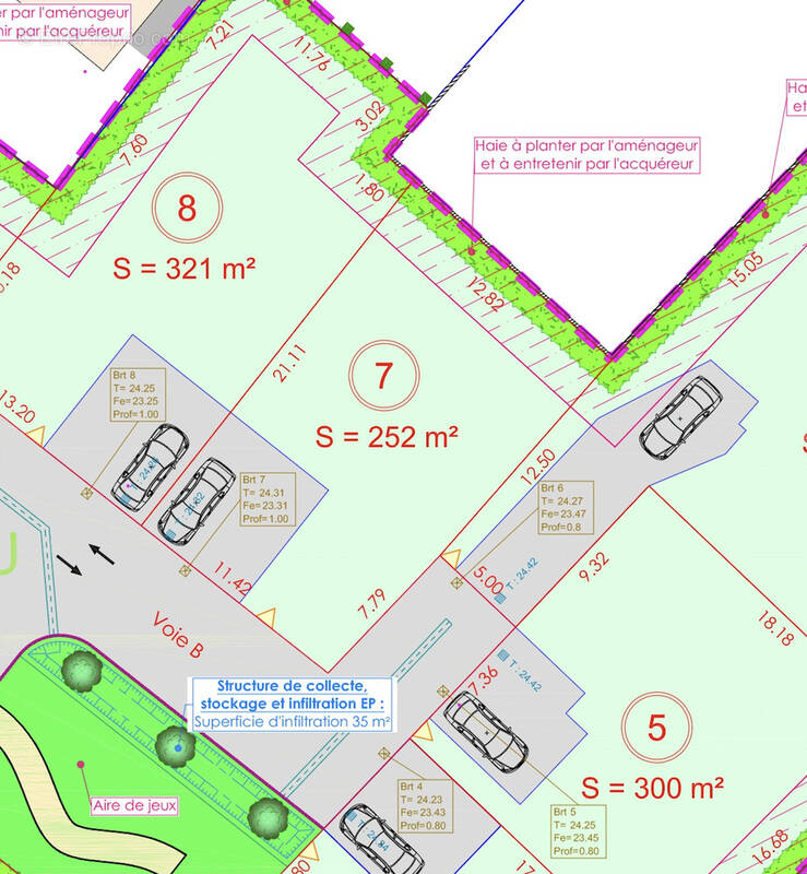 Terrain à VAUX-SUR-MER