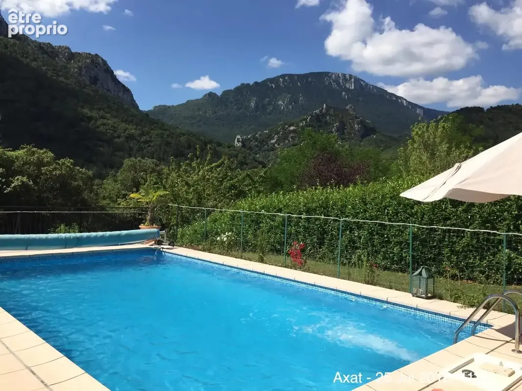 Villa  avec piscine, vue panoramique sur les montagnes et le Château de Puilaurens - photo 2