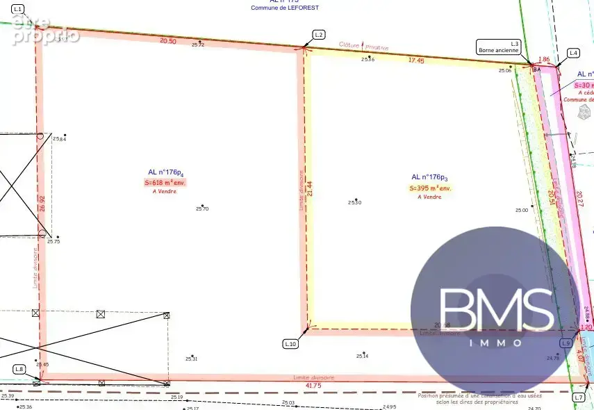 Terrain 395 m² à vendre à Leforest (62790) - photo 3
