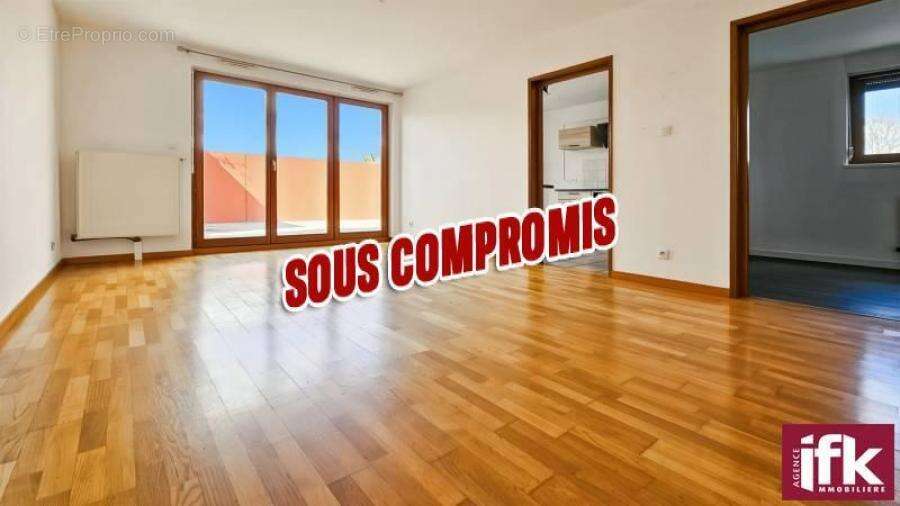 HORBOURG-WIHR –  2 pièces en rez-de-jardin avec terrasse, jardin de 73 m² et gar - photo 2