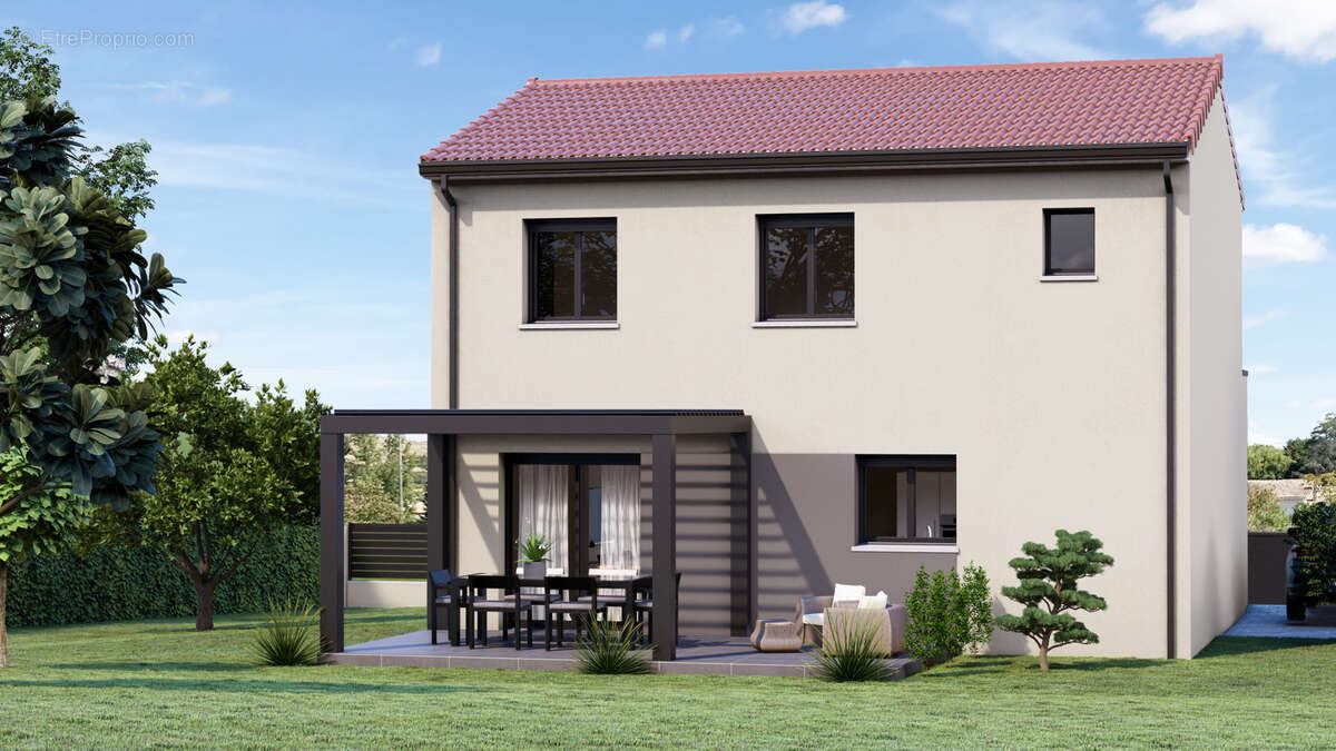 Maison contemporaine 98 m2 + garage à Égliseneuve-près-Billom - photo 2
