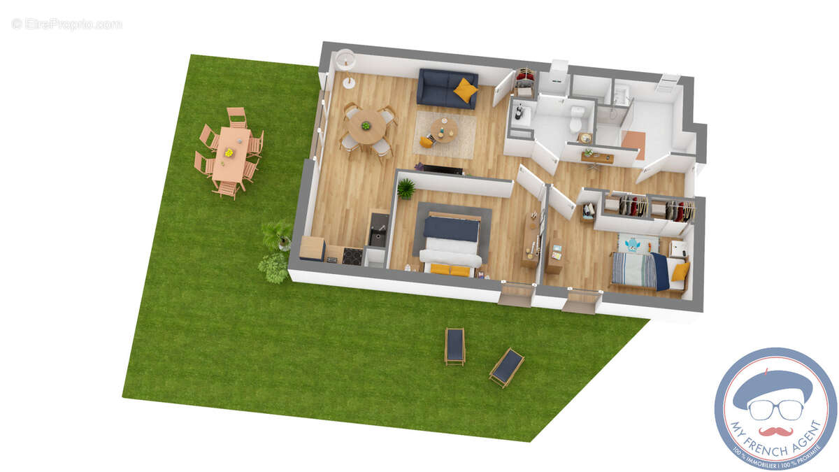 À Sorigny, Appartement 3 Pièces dans un bel environnement - photo 2