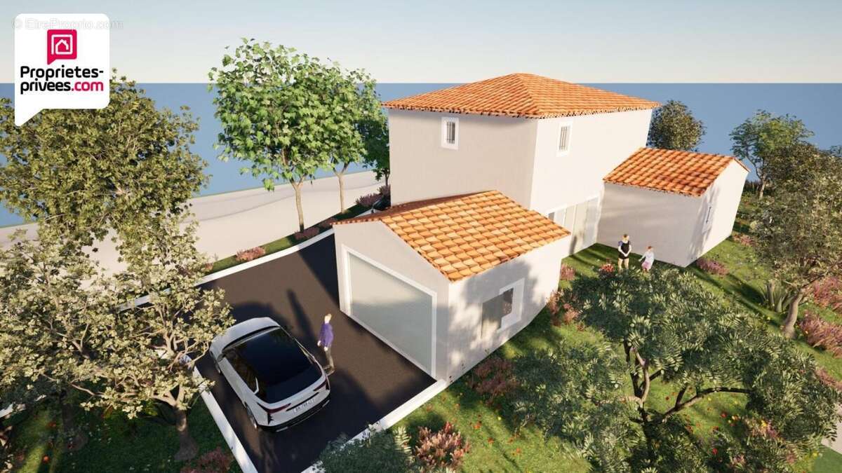 Terrain à bâtir de 1245 m2 avec Permis accordé et purgé pour une villa 4 pièces et piscine - photo 3
