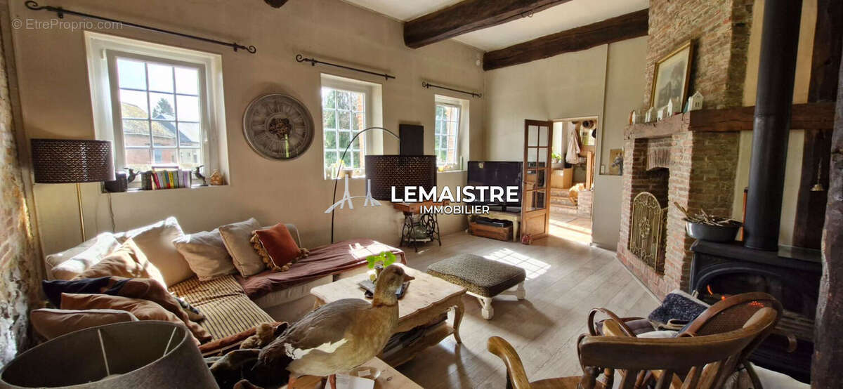 Maison à vendre - Axe Yvetot / Yerville - 232 m² - 6 chambres - Atelier - Terrain de 4 700 m² - photo 7