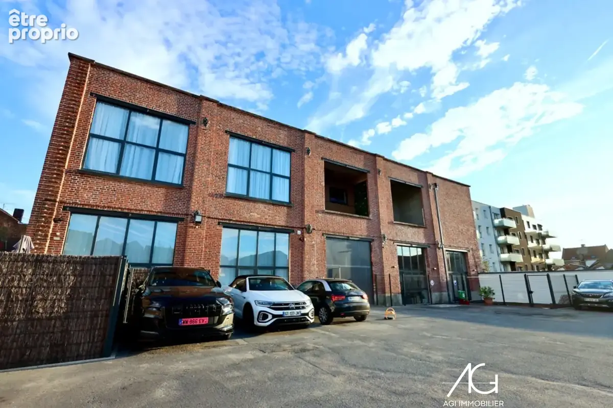 À vendre   superbe loft de 98 m2 avec terrasse, parking et possibilité 3 chambres   tourcoing - photo 4