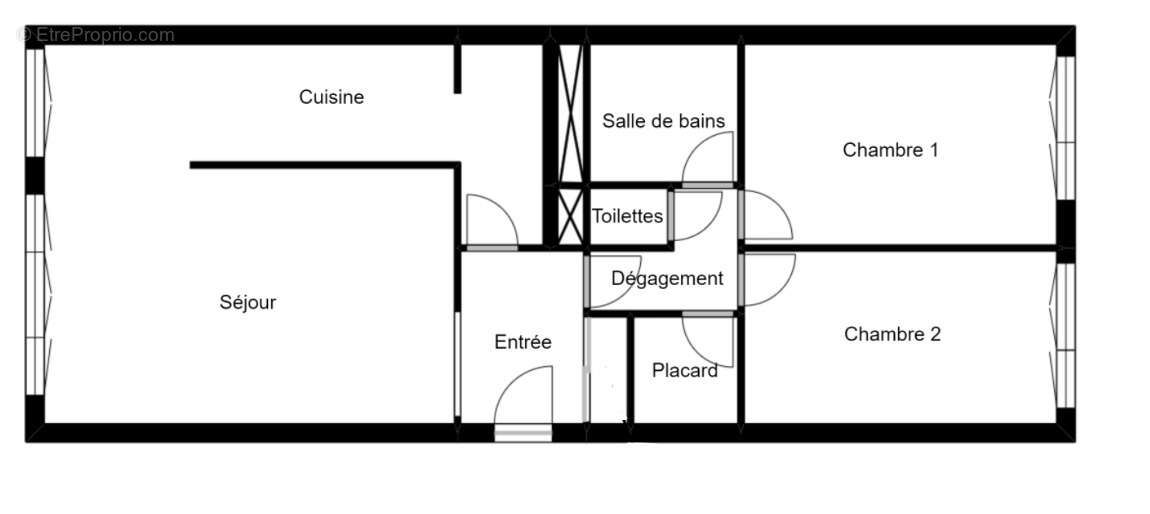 Appartement à PARIS-15E