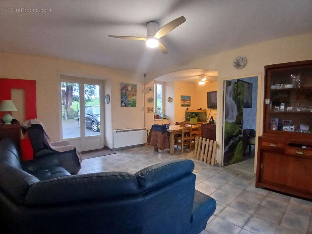 Living room - Maison à BUSSIERE-GALANT