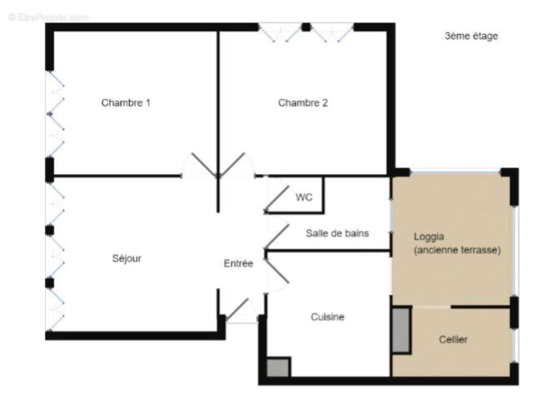 Appartement 80m² à ajaccio - photo 8