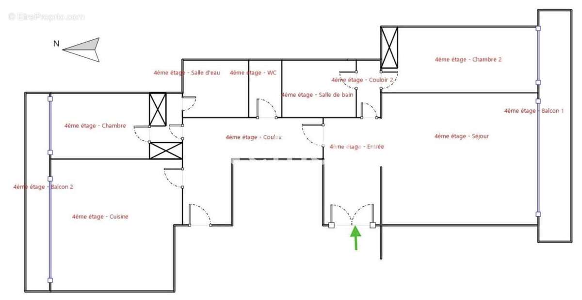 Appartement à PARIS-16E