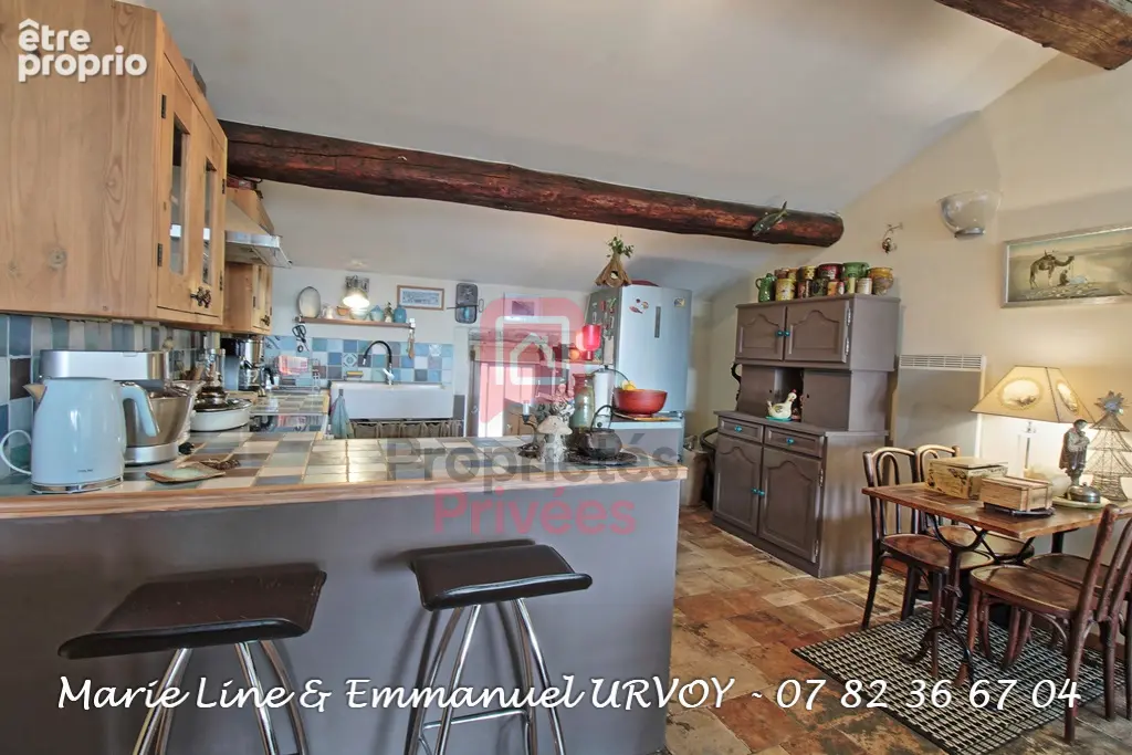 Graveson 13690 - Maison de caractère 142 m² - coeur de village - Terrasse plein sud - vue Alpilles - photo 4