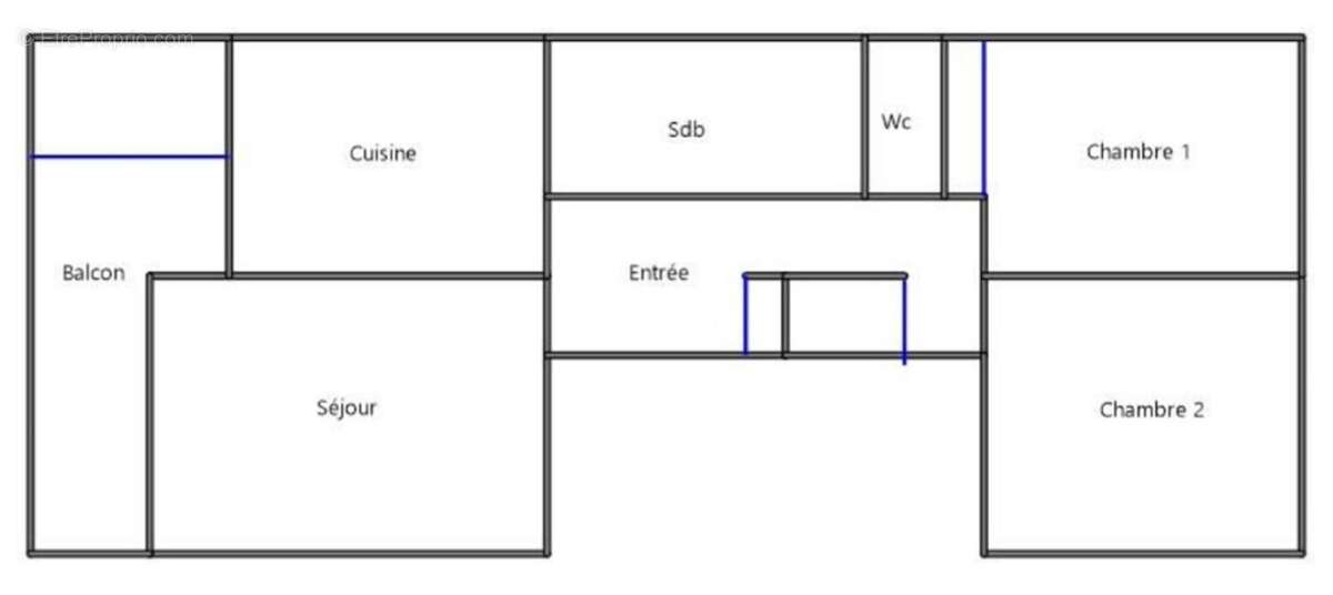 Appartement à LE COTEAU
