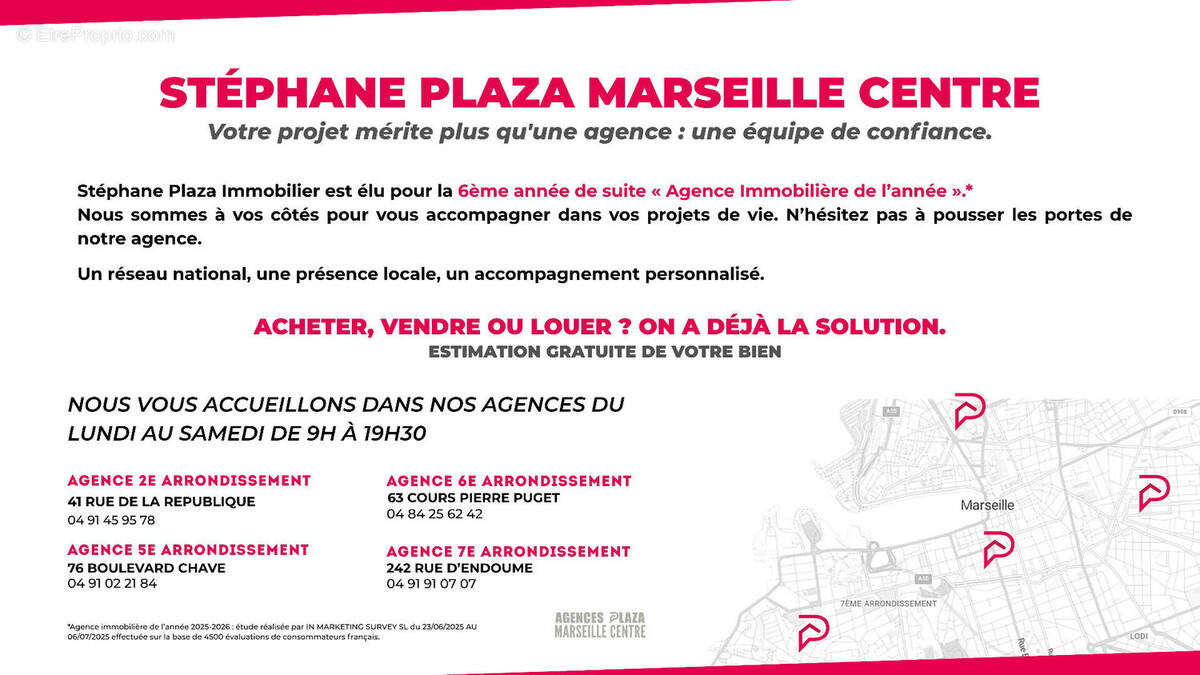 Maison à MARSEILLE-7E