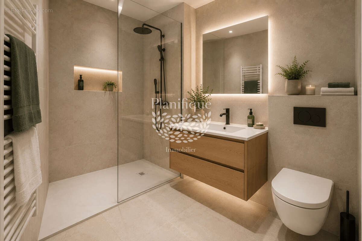 Appartement T4 avec jardin et terrasses au rez-de-chaussée à Ornex - photo 9