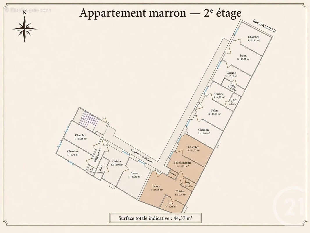 Appartement à BEAULIEU-SUR-MER