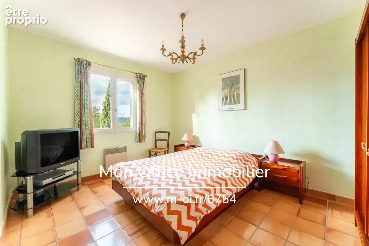 Référence : 6754-VCL. - Maison avec belle vue dominante - Piscine et pool-house - Proche Aix à ROGNES - photo 25