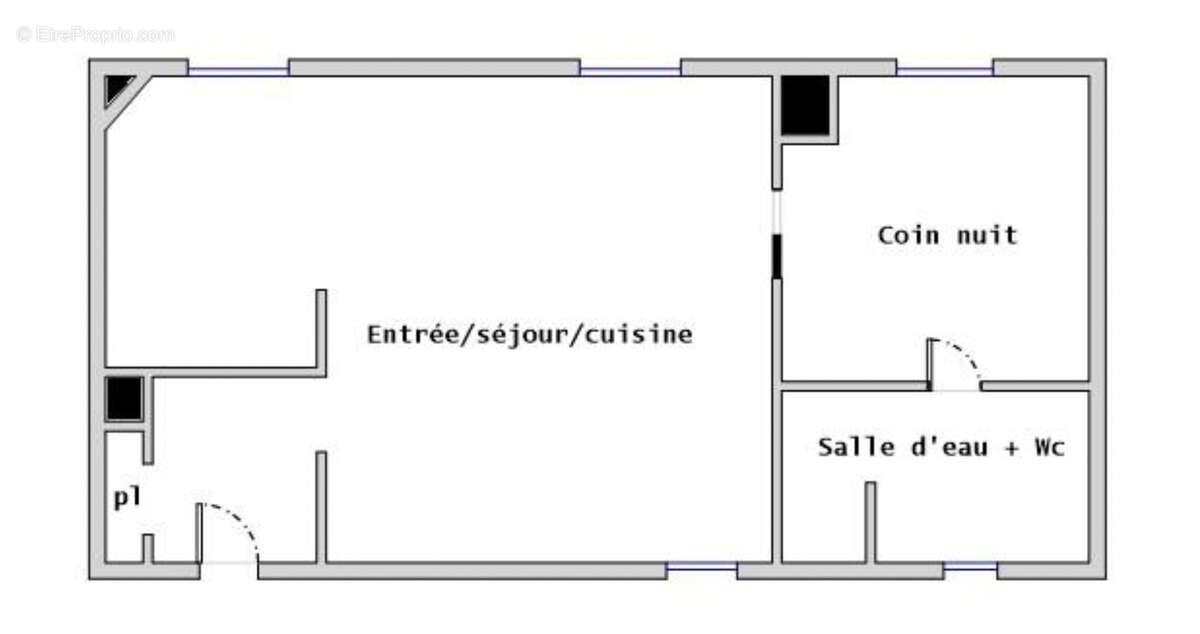 Appartement à PARIS-20E