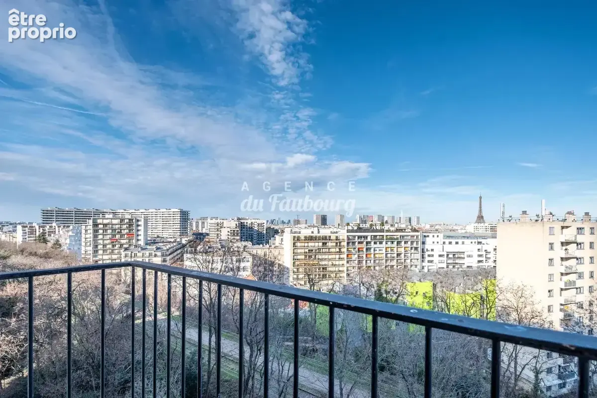 Appartement 3 pièces - 11ème étage avec asc. - vue Tour Eiffel - photo 4