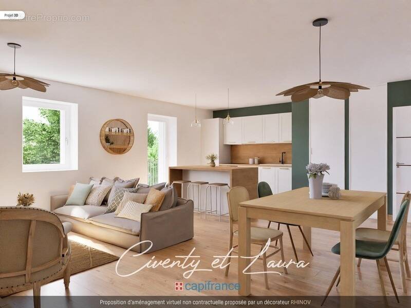 Appartement à GILLY-SUR-ISERE