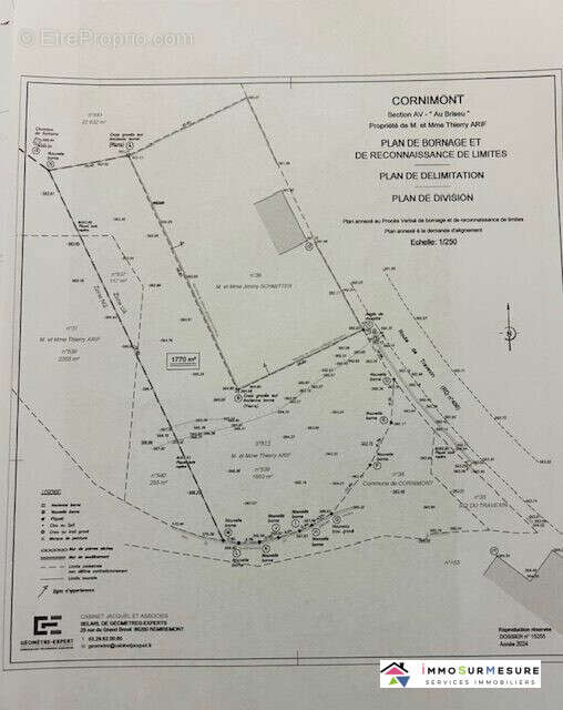 Terrain à CORNIMONT