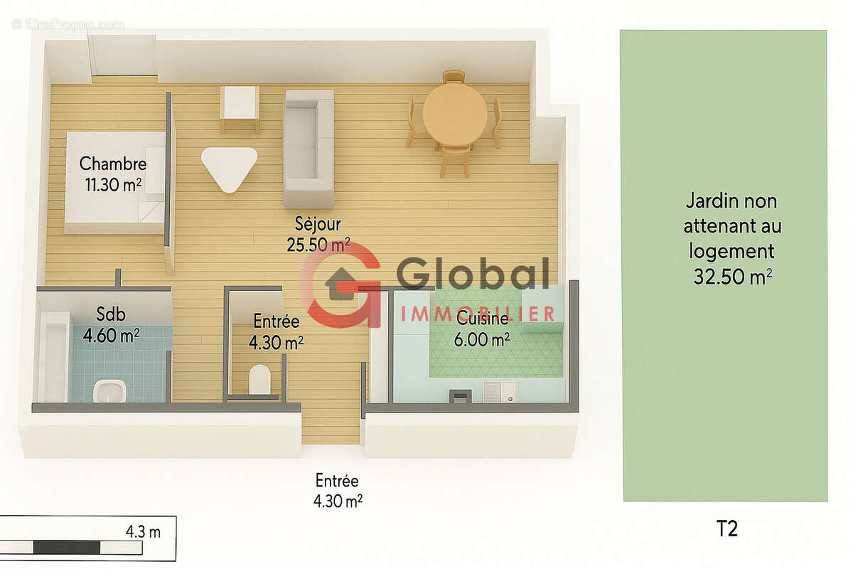 Appartement à MARSEILLE-11E