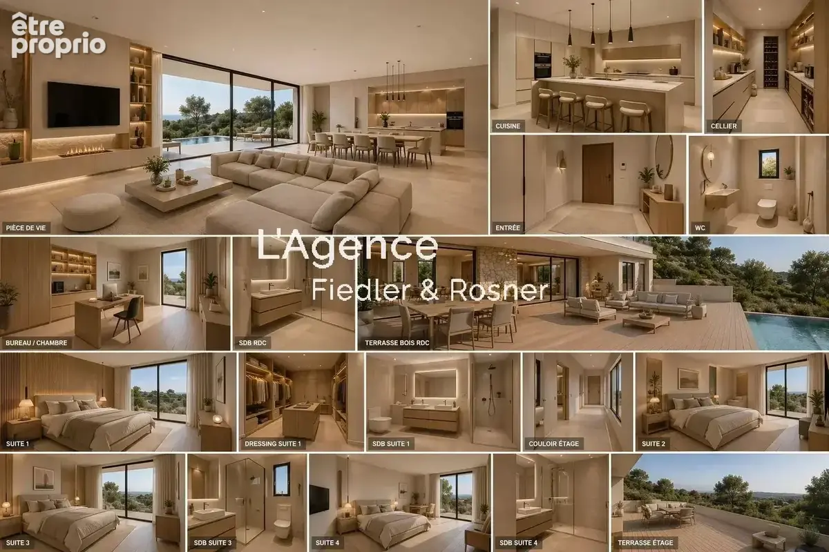 Ref 737 : terrain avec permis de construire – grimaud - photo 3