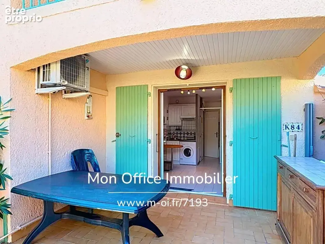 Référence : 7193-les - studio avec terrasse et parking dans résidence calme avec piscine à cavalaire sur mer - photo 12