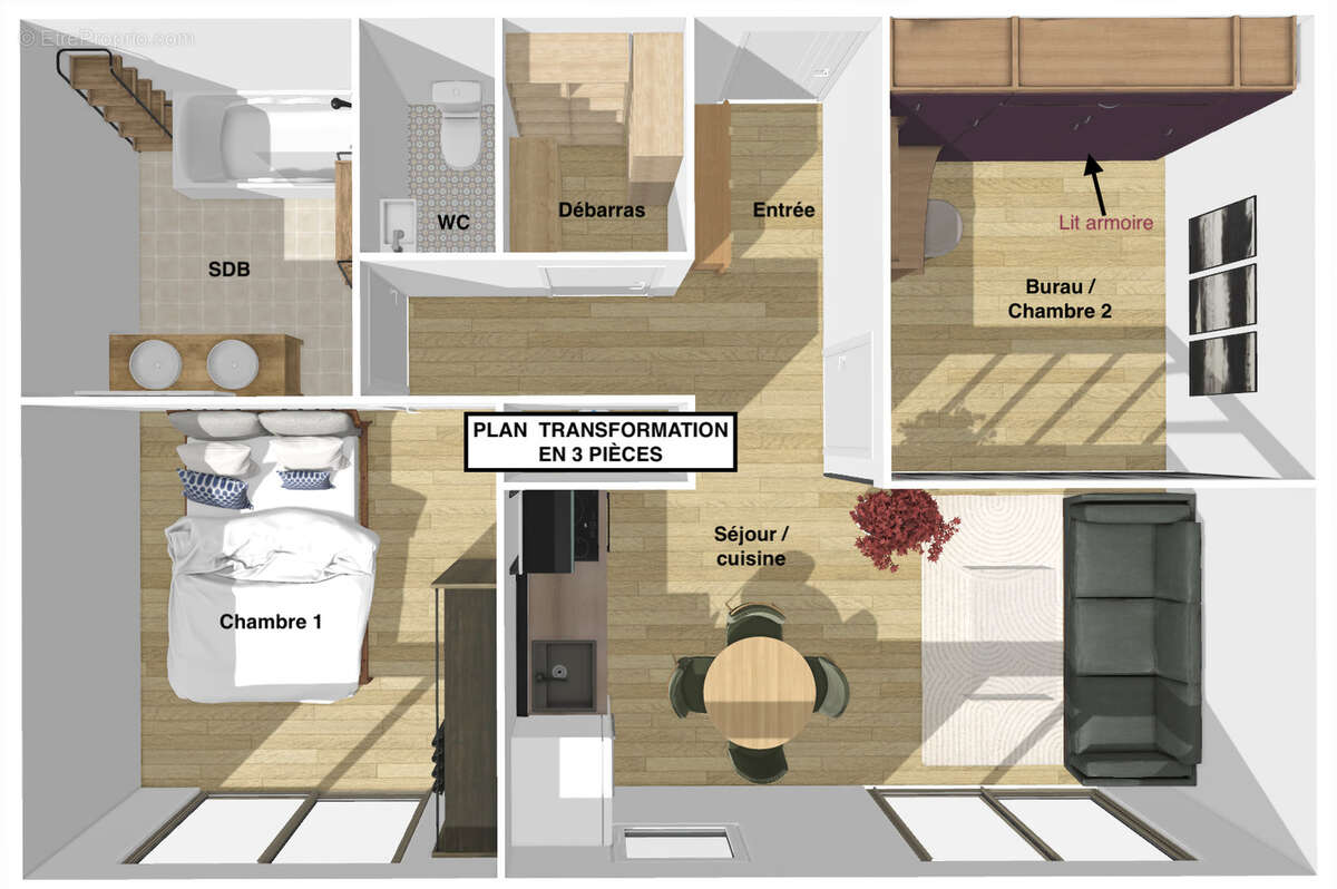Appartement à PARIS-11E