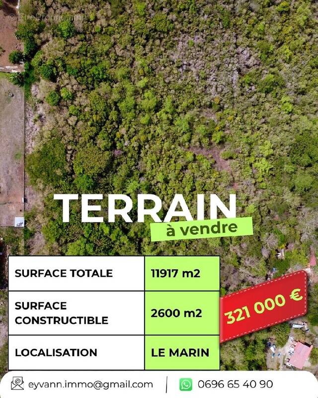 Terrain à LE MARIN