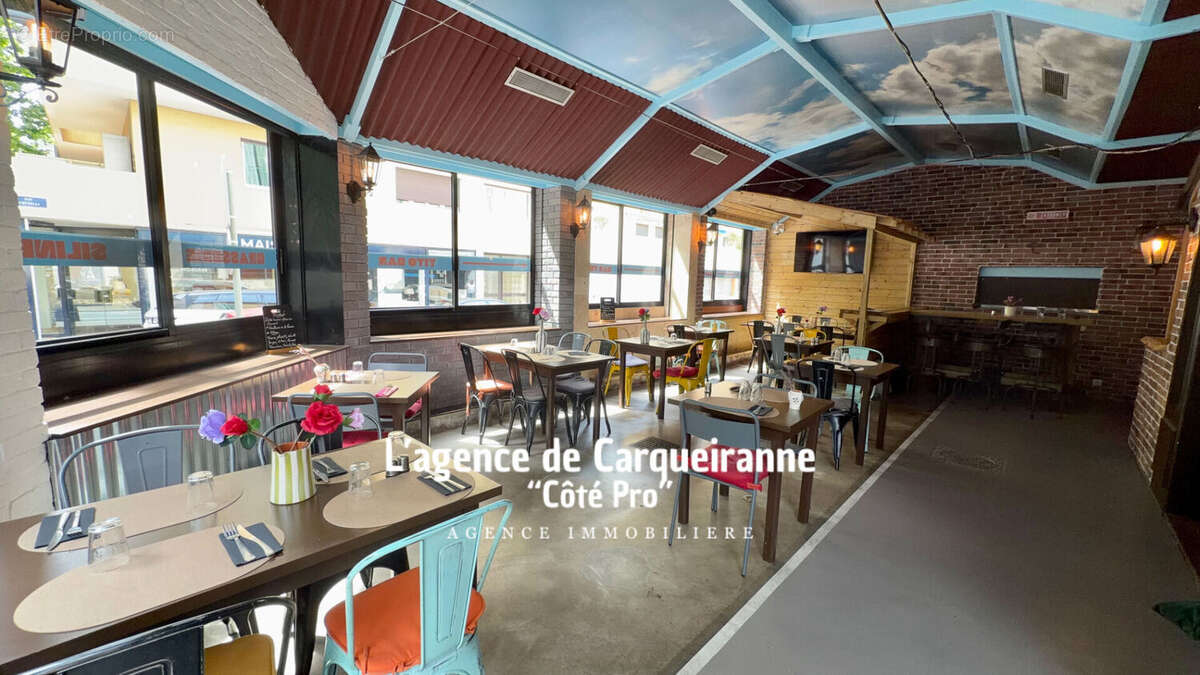 Semi-exclusivite fonds de commerce brasserie-bar-restaurant 200 m2 licence iv idealement situe dans le centre de hyeres - photo 8