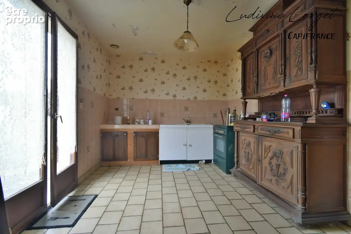 Neuilly saint front (aisne) maison de plain-pied a vendre – 66 m²  – 1 chambre – sous-sol total – grand balcon – terrain de 1 04 - photo 4