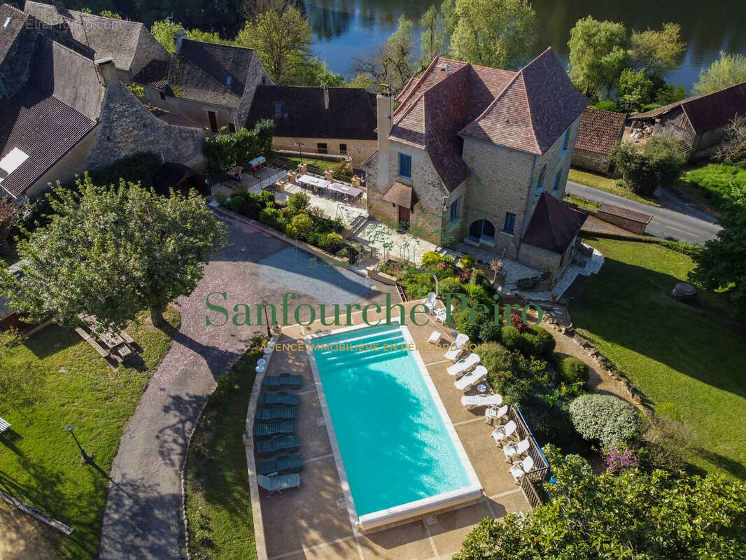 À 12 km de Sarlat grande maison Périgourdine face à la rivière Dordogne - photo 18
