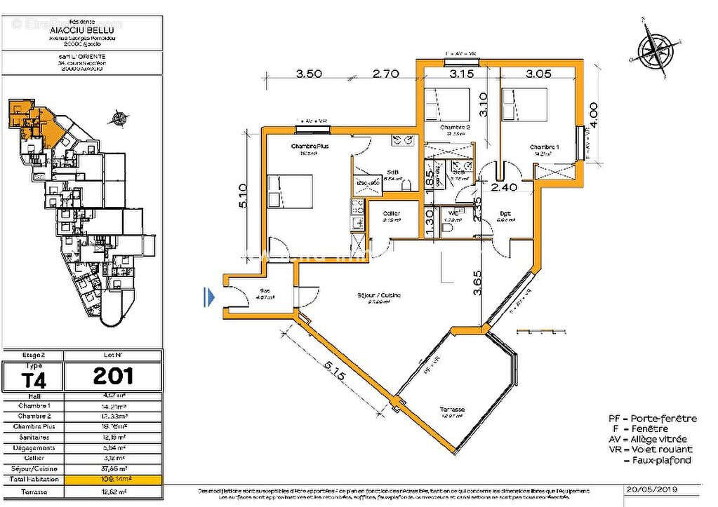 Appartement à AJACCIO