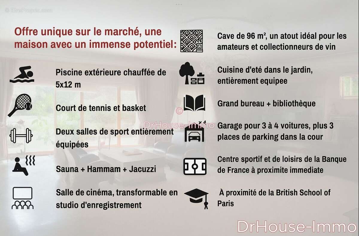 Maison à LOUVECIENNES