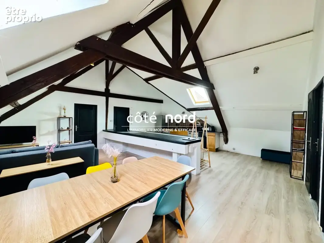 Appartement 5 pièces 50 m² à vendre à Solesmes (59730) - photo 4