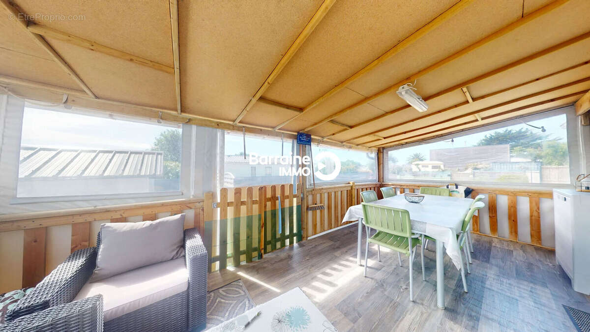 Rare sur le marché !!! Terrain de loisir privé  de 400m2 avec mobil home  de 43 m2 à Guidel, à Deux Pas de la Mer - photo 15