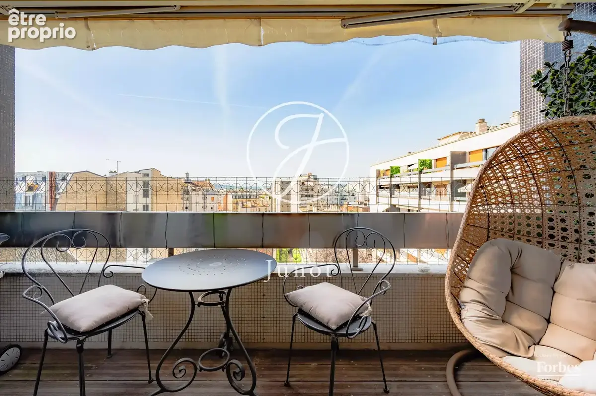 Paris 16e - PARENT DE ROSAN - Appartement  - 3 pièces - 85,04m² Carrez - 2 chambres - Dernier étage - Balcon 11,25 m² - Vue déga - photo 9