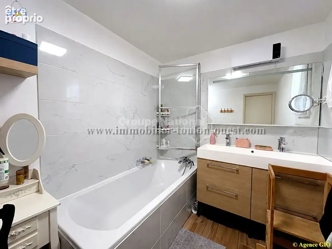 Toulon ouest - villa t6 de 115 m² - terrain de 315 m² - garage - photo 4