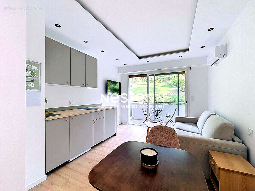 Golfe-Juan - Studio Rénové - 19m2 - Parking - Piscine - Tennis - Gardien - photo 3