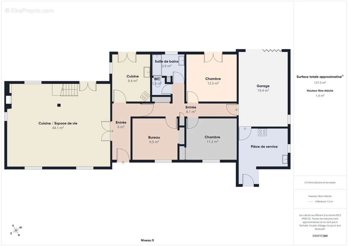 Maison familiale – 3 chambres – 5 307 m² de terrain avec piscine - photo 14