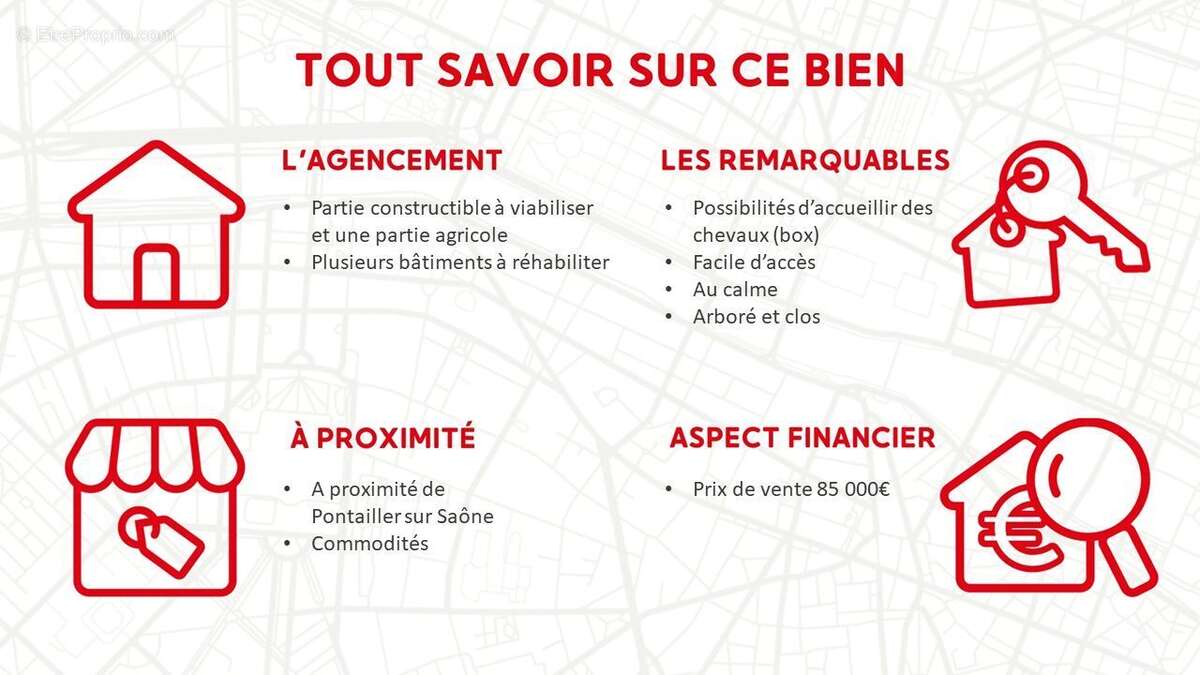 Terrain à PERRIGNY-SUR-L'OGNON