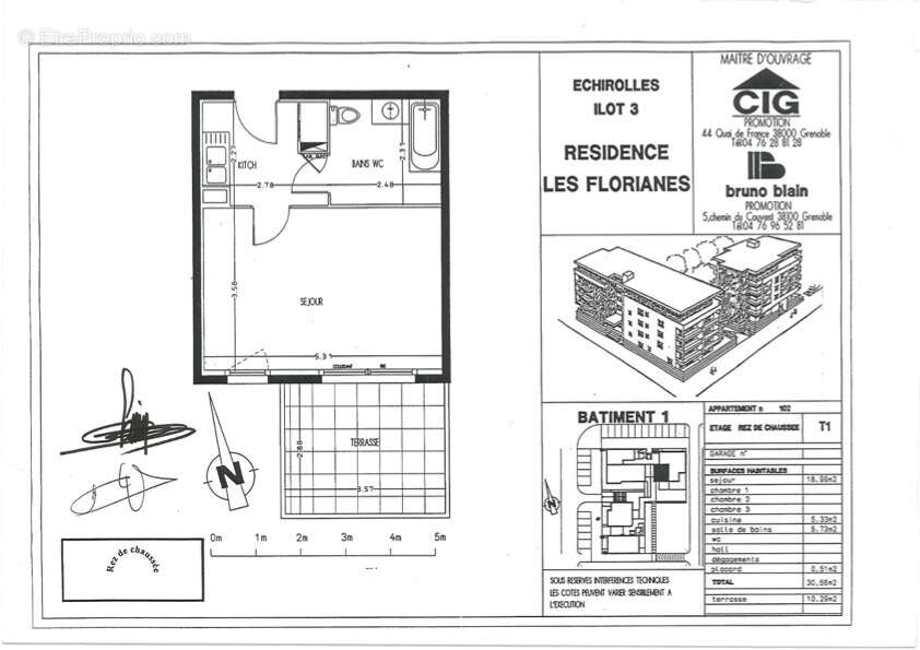 Appartement à ECHIROLLES