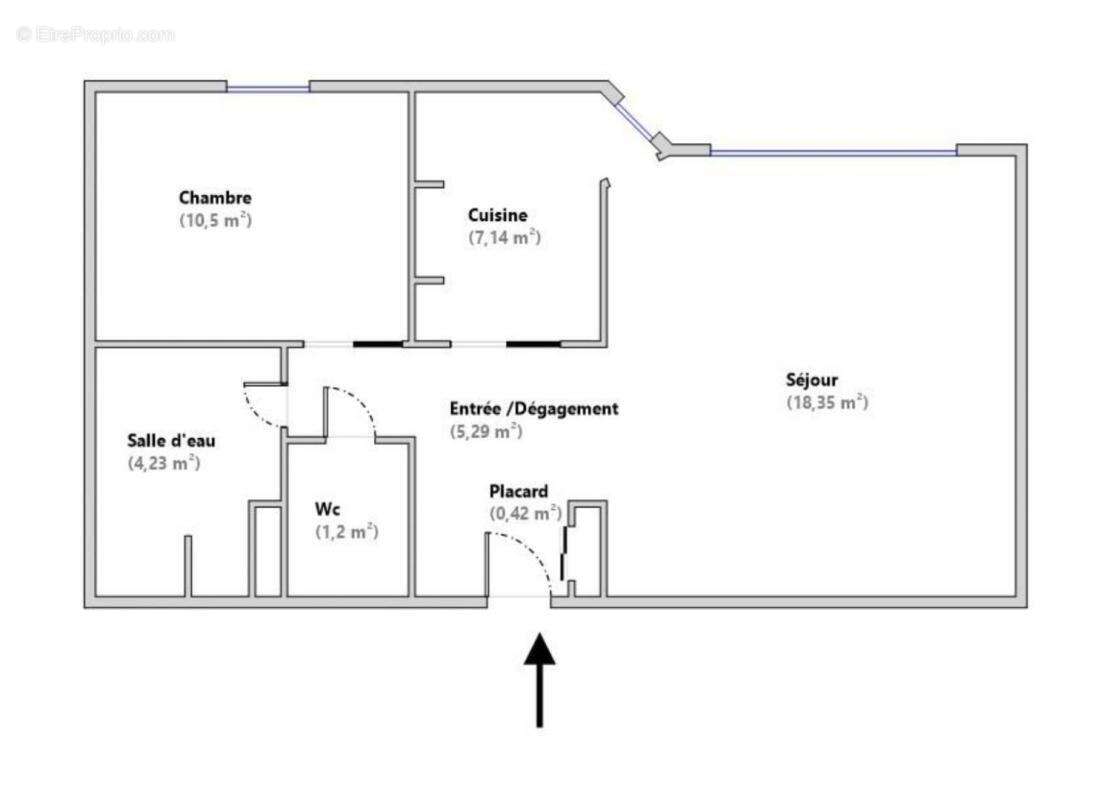 Appartement à LE BOURGET
