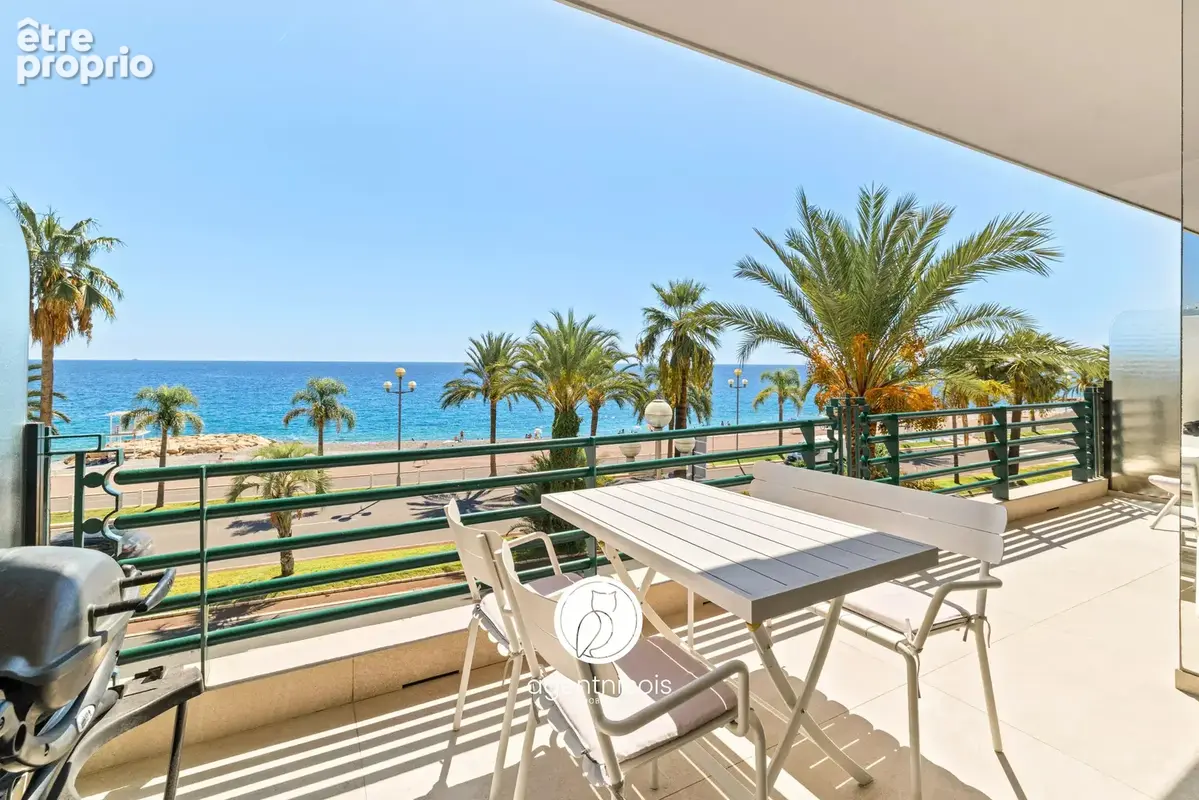 Nice // Promenade des Anglais : 3 pièces - Rénové - Vue Mer - Terrasse - Traversant - photo 2