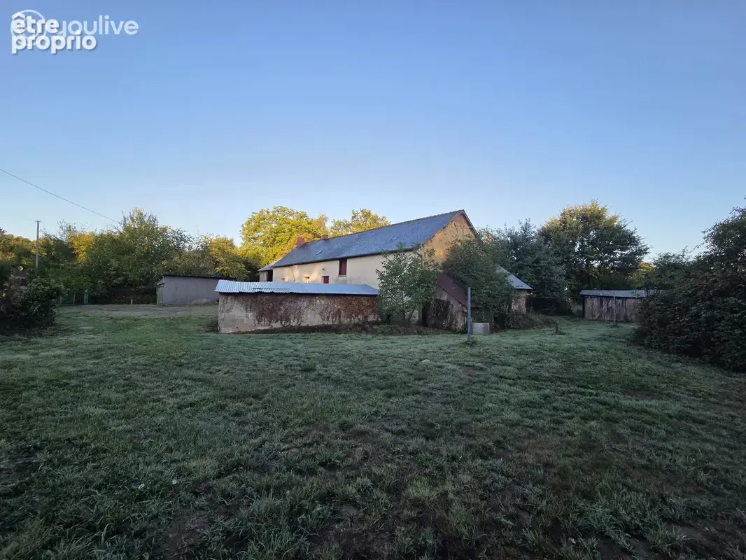 A vendre longère romille a renover  grand terrain - photo 4