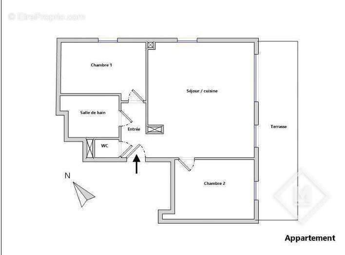 Appartement à MARSEILLE-13E